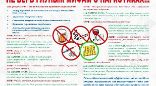 Не верь глупым мифам о наркотиках!